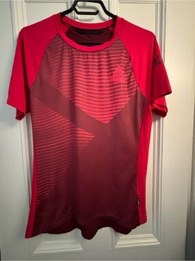 Surfing Elements by ION : Cycling & Running Short sleeve Tee, large, pink